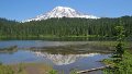 (78) Mount Rainier from Reflection Lake